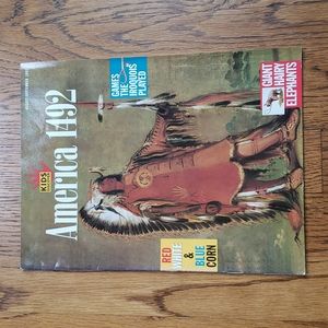 Vintage 90s Kids Discover Magazine America 1492 Volume 2 Issue 7